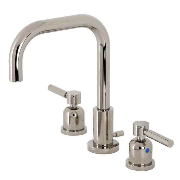 Kingston Brass FSC8939DL Concord Widespread Bathroom Faucet W/ Brass Pop-Up, Nickel FSC8939DL - main